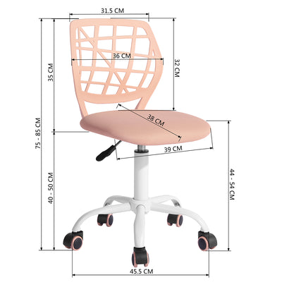 Sillas de Oficina Oficina Carnation Rosado H1193